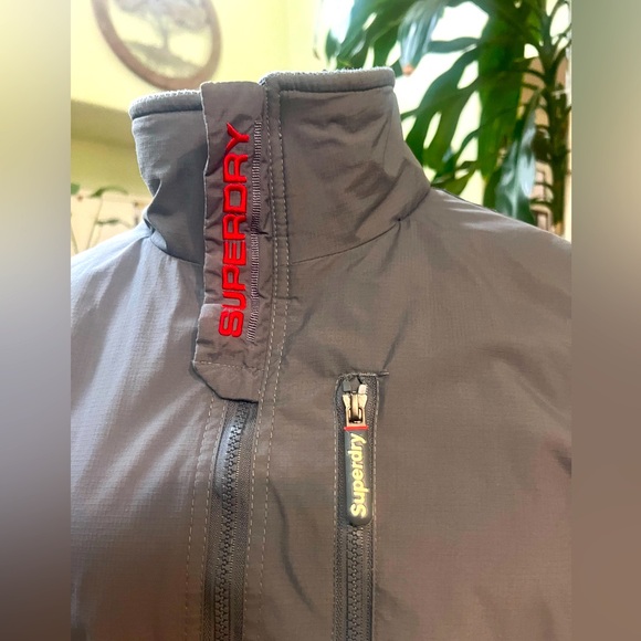 SUPERDRY Jacket Men's - Gray Professional The Windhiker Japan - Picture 2 of 7